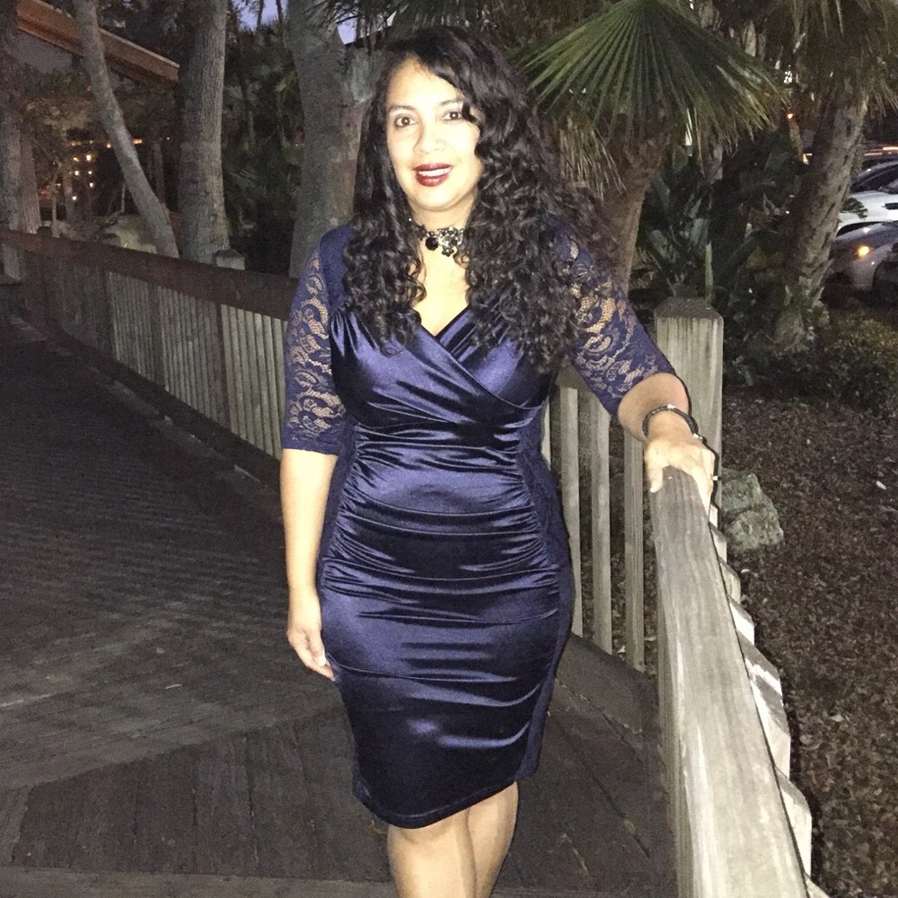 Miusol vintage glam dress, great for curves